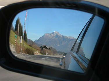 Con la Macchina in Val gardena